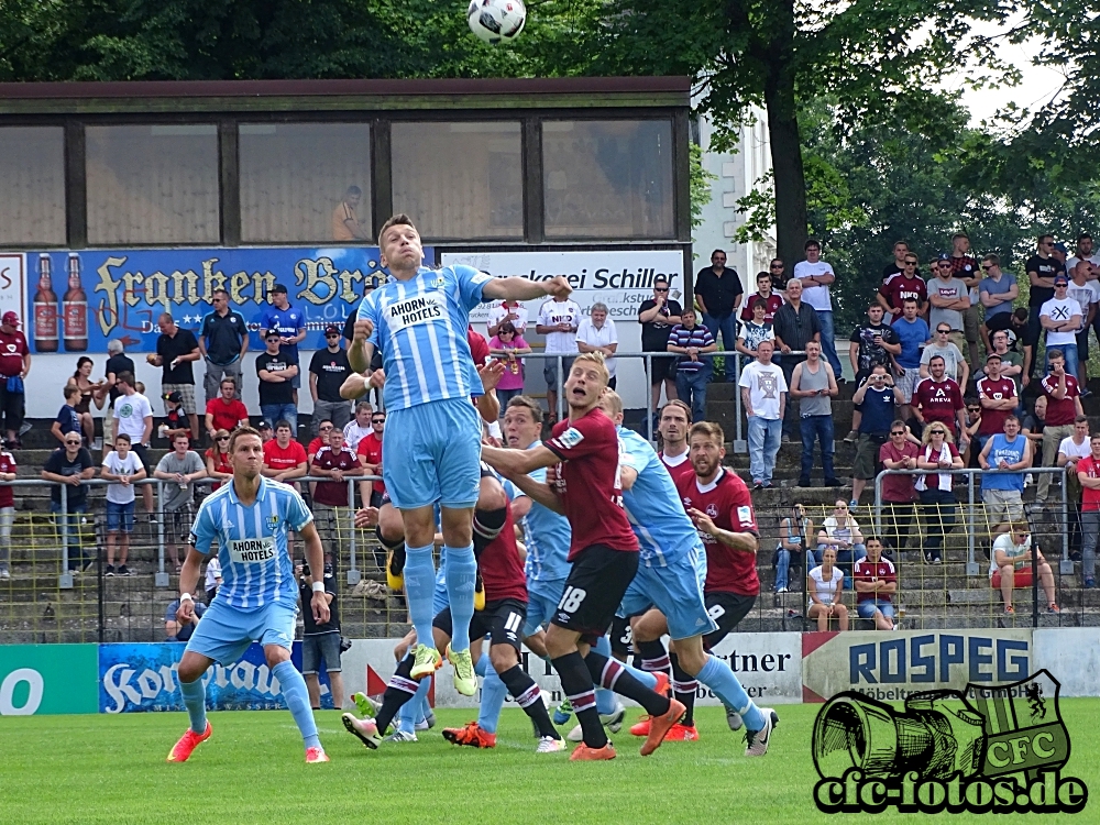 Chemnitzer FC - 1.FC Nrnberg 1:1 (0:1)