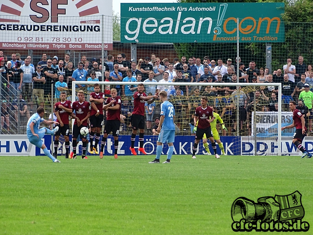 Chemnitzer FC - 1.FC Nrnberg 1:1 (0:1)