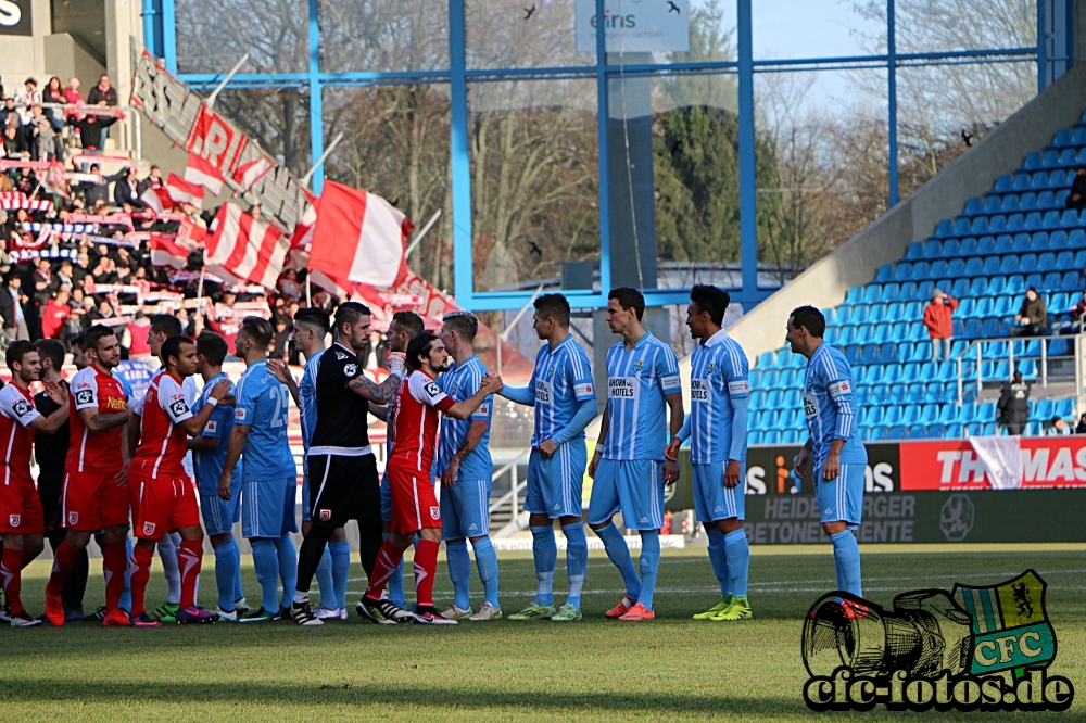 Chemnitzer FC - SSV Jahn Regensburg 0:3 (0:1)