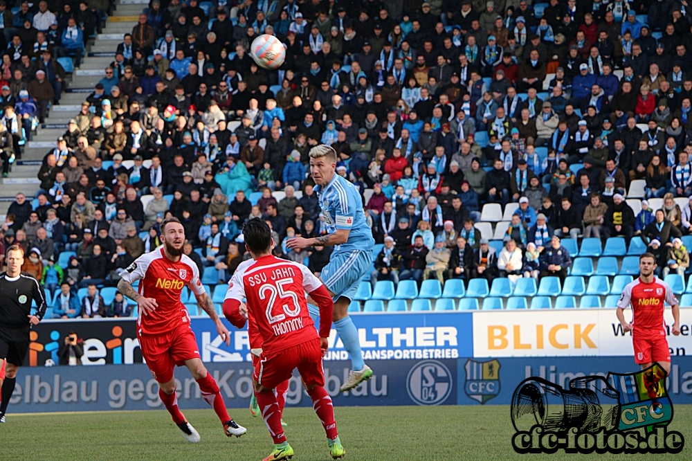 Chemnitzer FC - SSV Jahn Regensburg 0:3 (0:1)