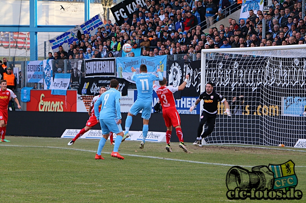 Chemnitzer FC - SSV Jahn Regensburg 0:3 (0:1)