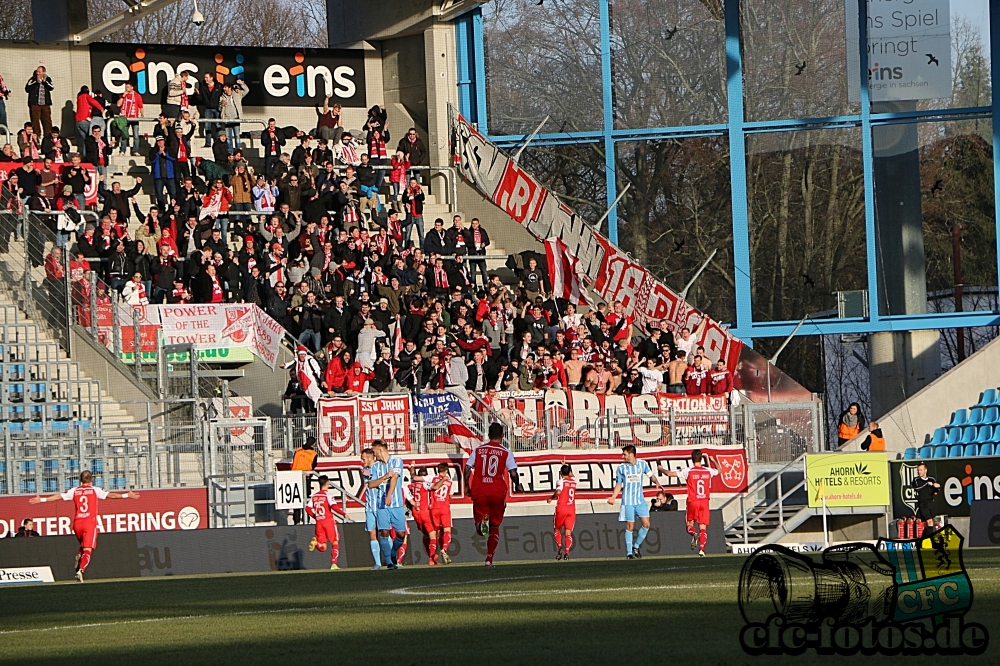 Chemnitzer FC - SSV Jahn Regensburg 0:3 (0:1)