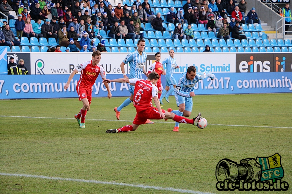 Chemnitzer FC - SSV Jahn Regensburg 0:3 (0:1)