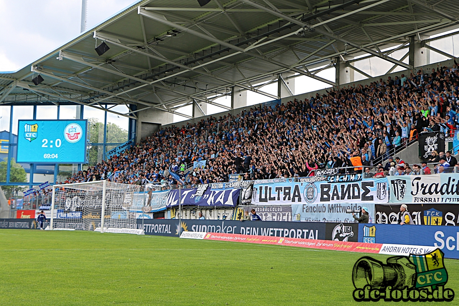 Chemnitzer FC - F.C. Hansa Rostock 2:0 (2:0)