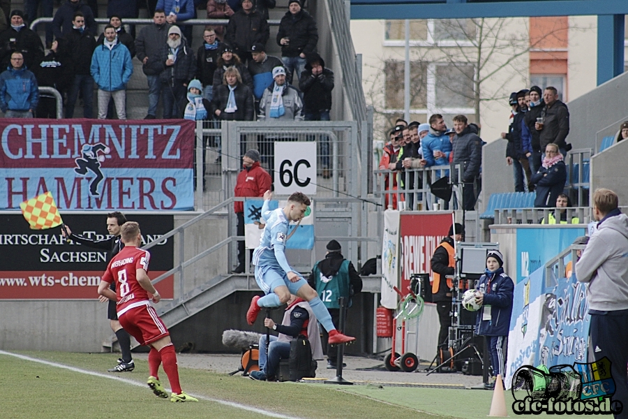 Chemnitzer FC - SpVgg Unterhaching 2:1 (1:1)