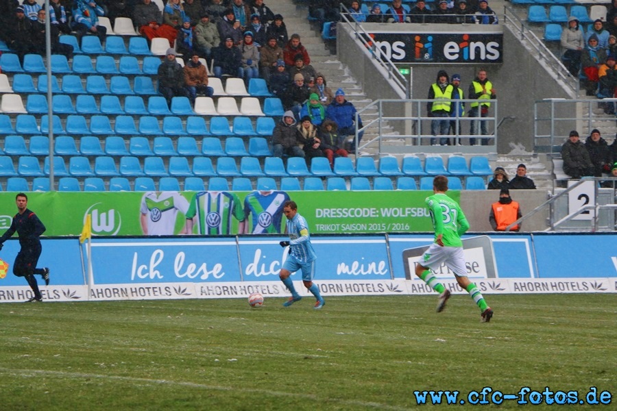 Chemnitzer FC - VfL Wolfsburg 3:2 (1:2)