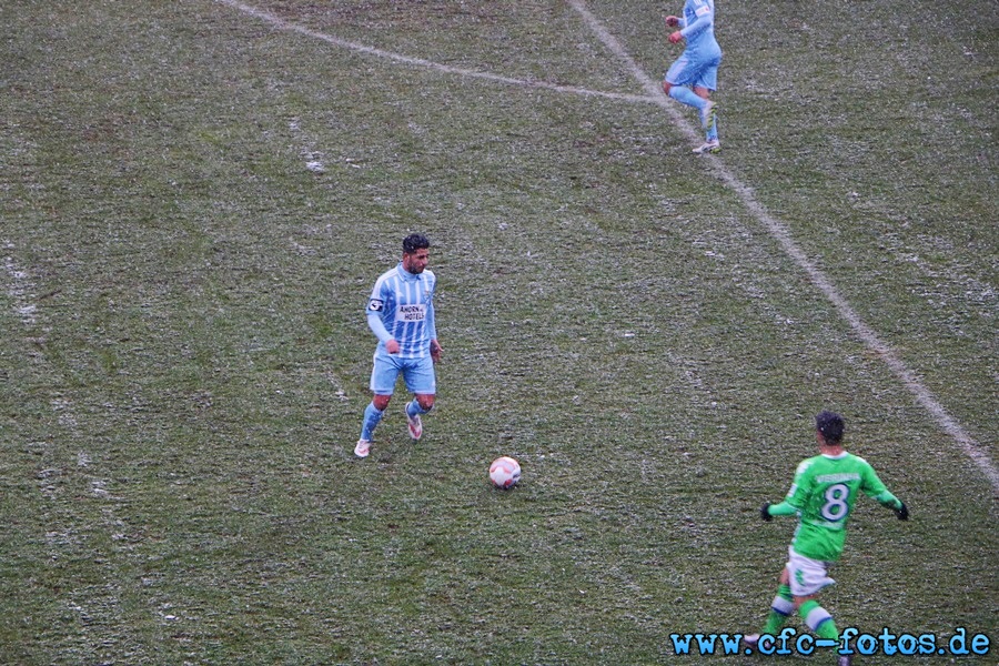 Chemnitzer FC - VfL Wolfsburg 3:2 (1:2)