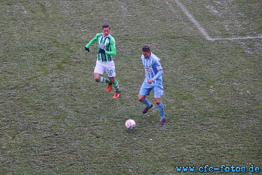 Chemnitzer FC - VfL Wolfsburg 3:2 (1:2)