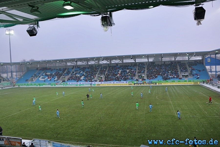 Chemnitzer FC - VfL Wolfsburg 3:2 (1:2)