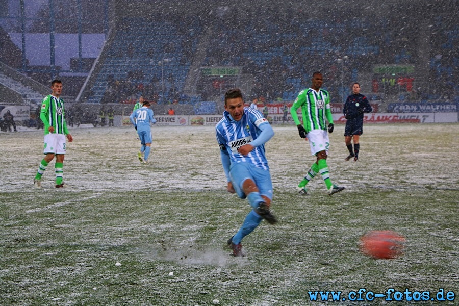 Chemnitzer FC - VfL Wolfsburg 3:2 (1:2)