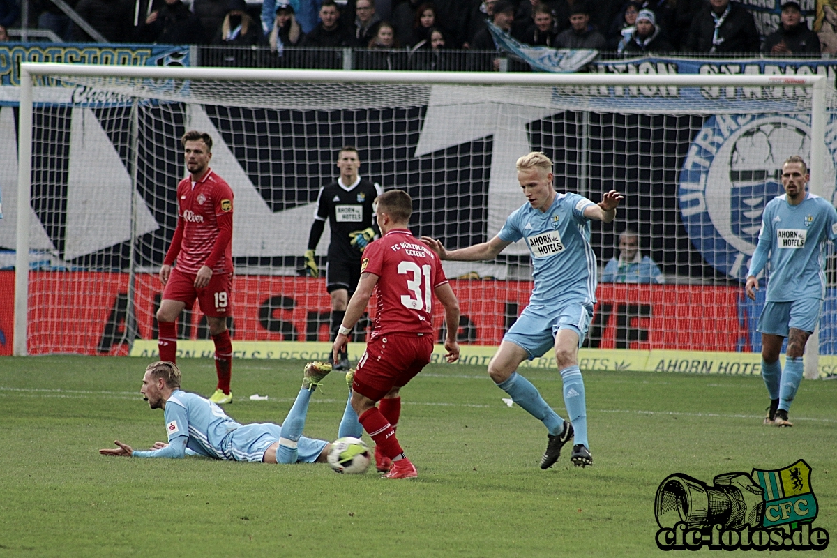 Chemnitzer FC - FC Wrzburger Kickers 0:3 (0:0)