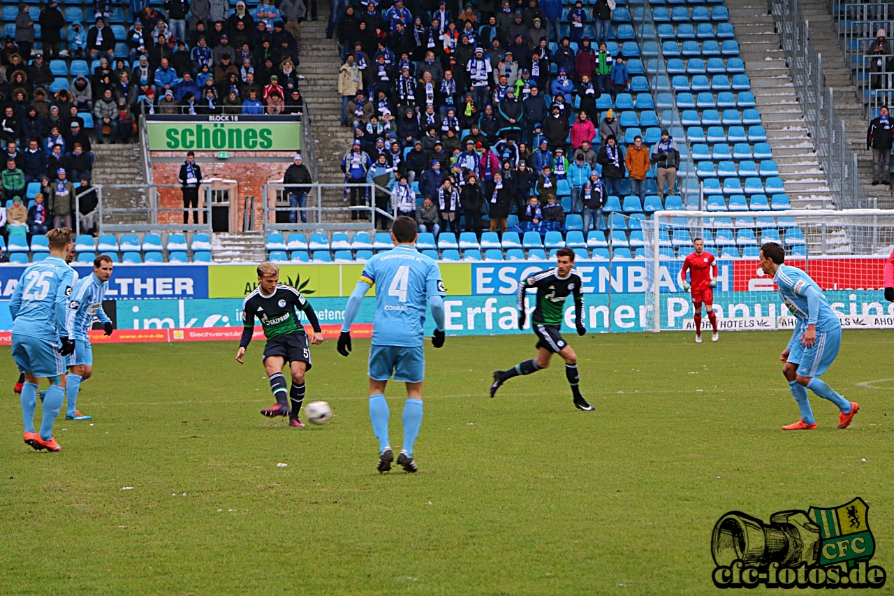 Chemnitzer FC - FC Schalke 04 2:1 (2:0)