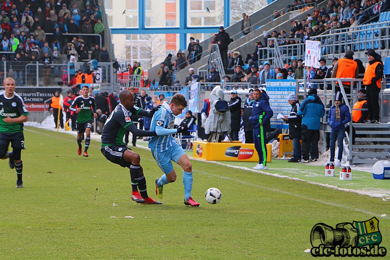 Chemnitzer FC - FC Schalke 04 2:1 (2:0)