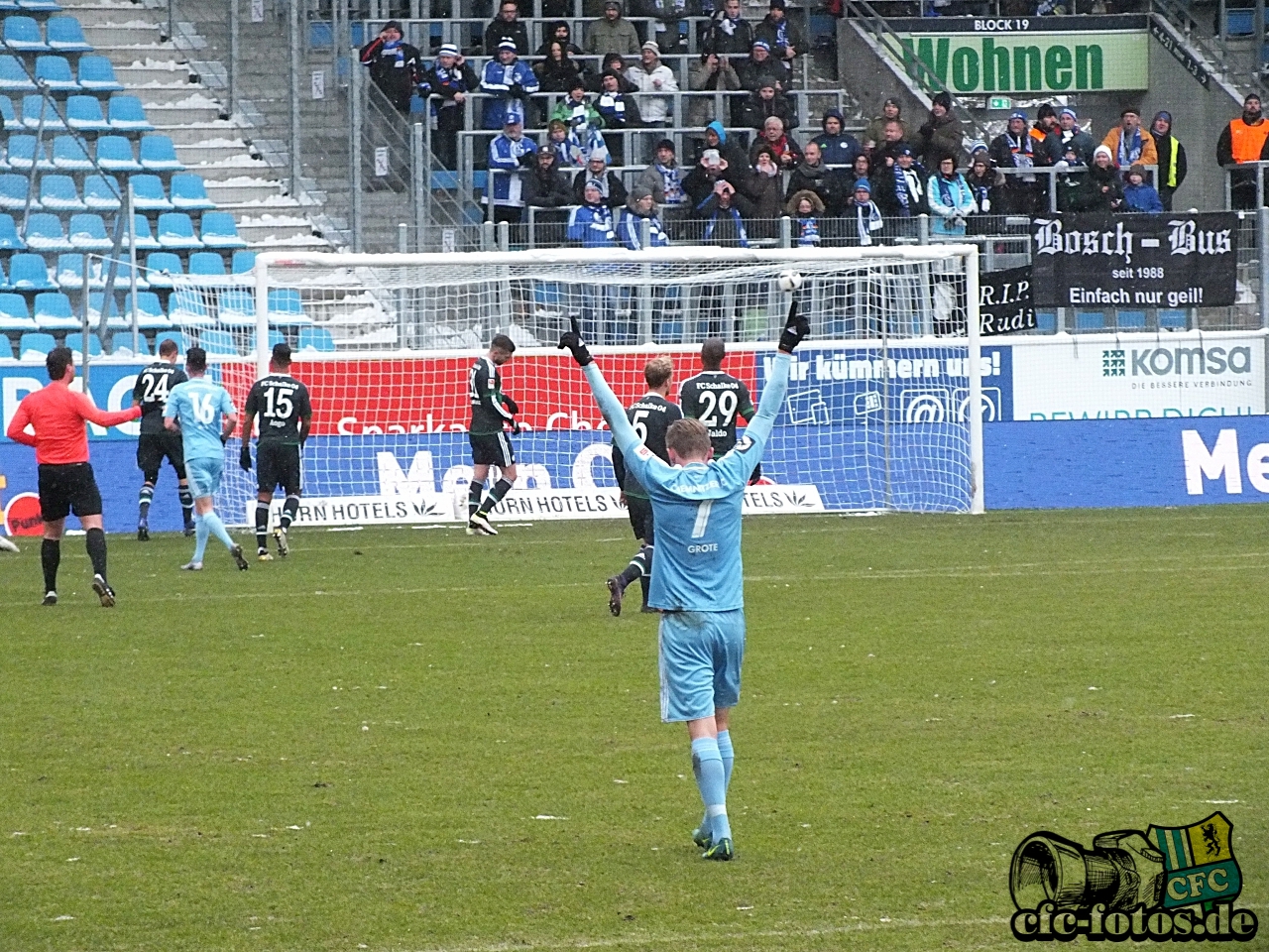 Chemnitzer FC - FC Schalke 04 2:1 (2:0)