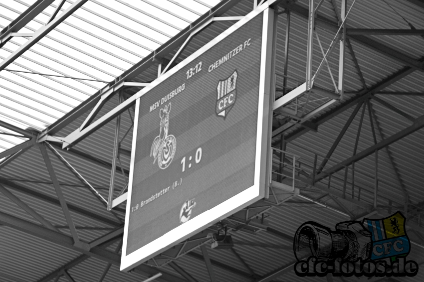 MSV Duisburg - Chemnitzer FC 1:0 (1:0)