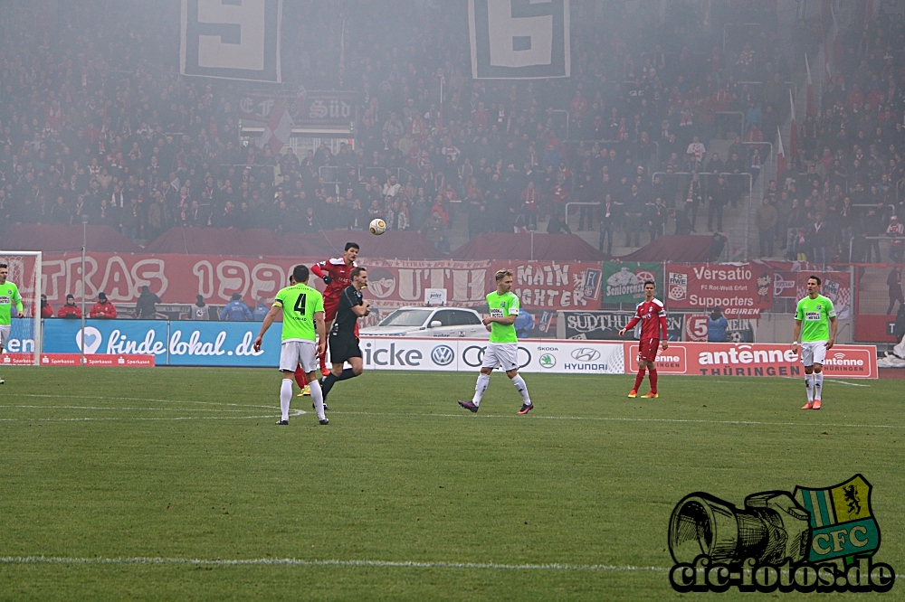 FC Rot-Wei Erfurt - Chemnitzer FC 1:2 (0:1)