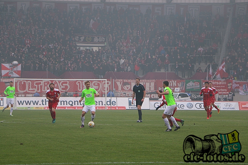 FC Rot-Wei Erfurt - Chemnitzer FC 1:2 (0:1)