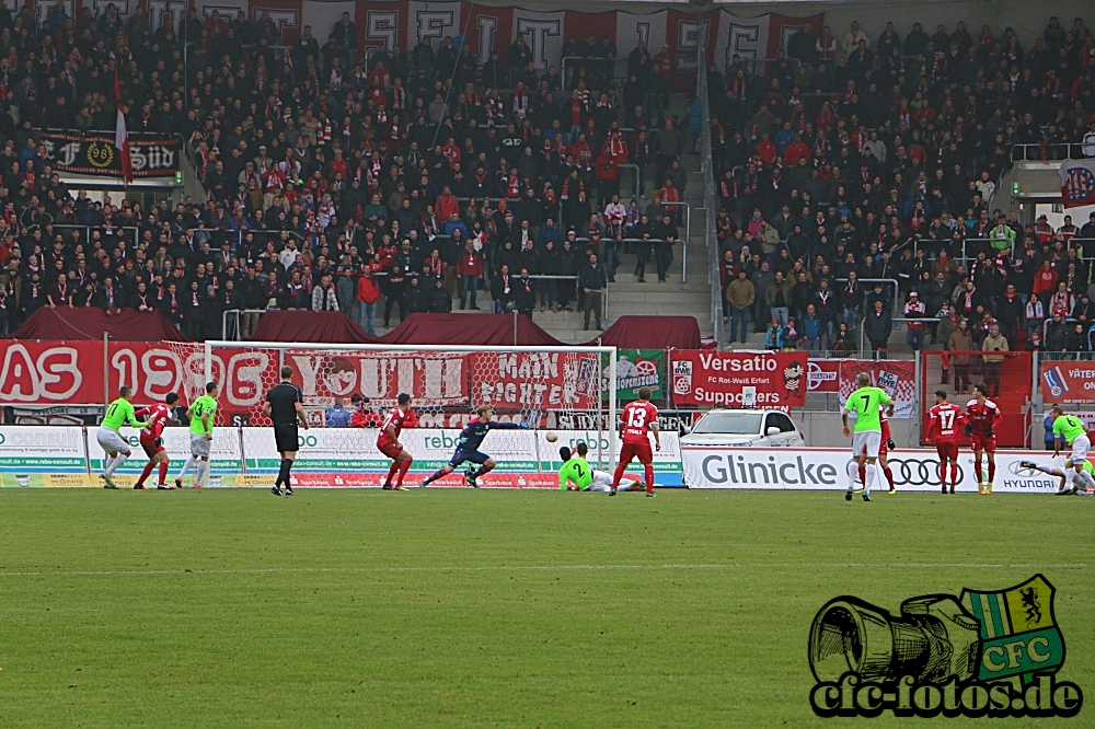 FC Rot-Wei Erfurt - Chemnitzer FC 1:2 (0:1)