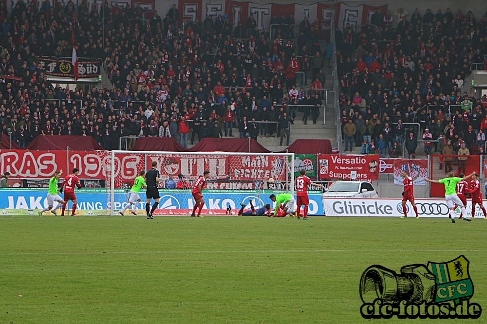 FC Rot-Wei Erfurt - Chemnitzer FC 1:2 (0:1)