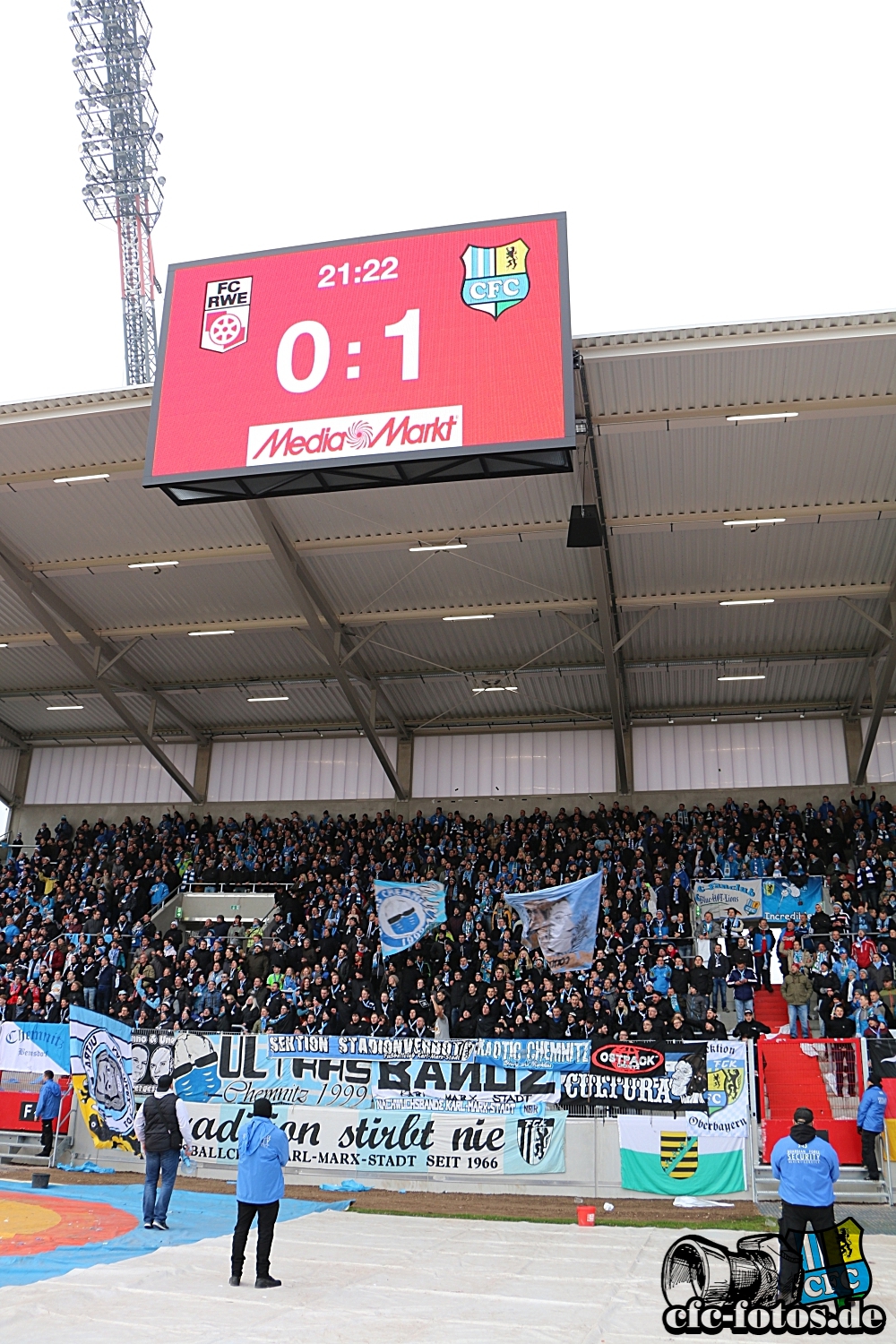 FC Rot-Wei Erfurt - Chemnitzer FC 1:2 (0:1)