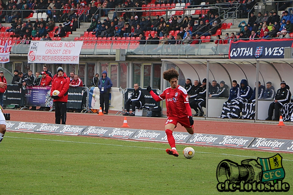 FC Rot-Wei Erfurt - Chemnitzer FC 1:2 (0:1)