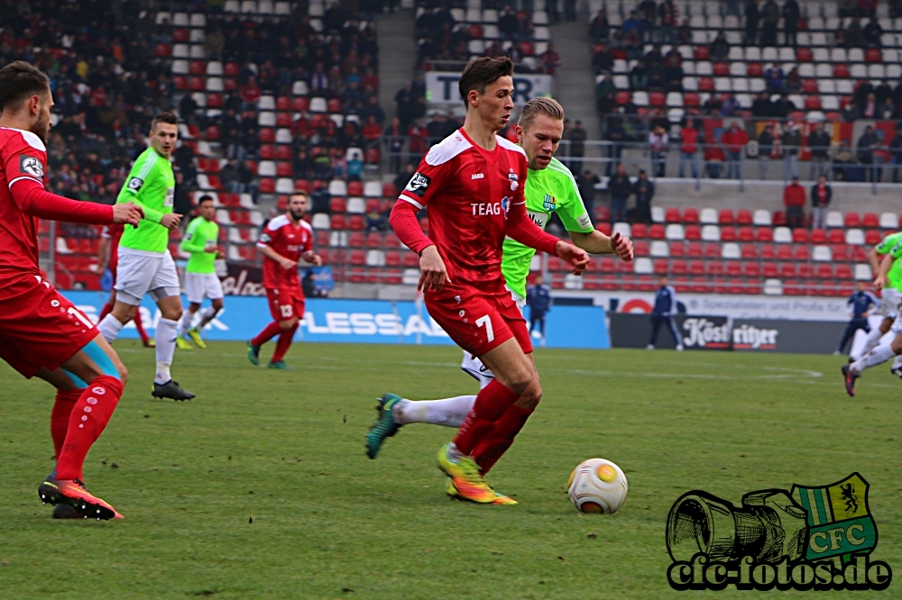 FC Rot-Wei Erfurt - Chemnitzer FC 1:2 (0:1)