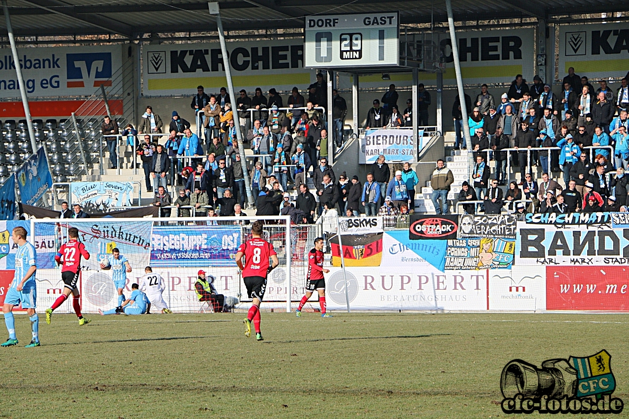 Groaspach-Chemnitzer FC 2:2 (1:1)