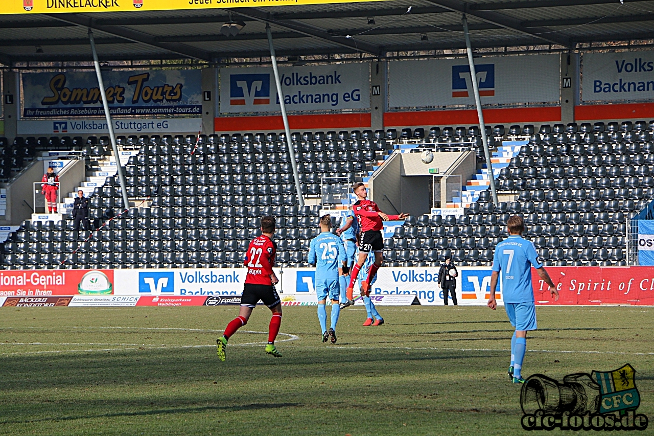 Groaspach-Chemnitzer FC 2:2 (1:1)