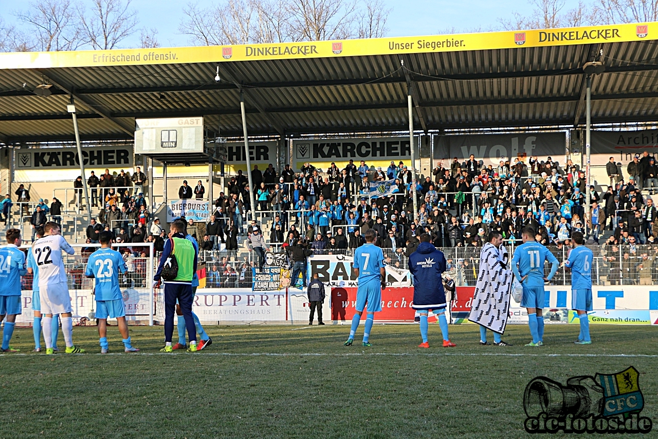 Groaspach-Chemnitzer FC 2:2 (1:1)