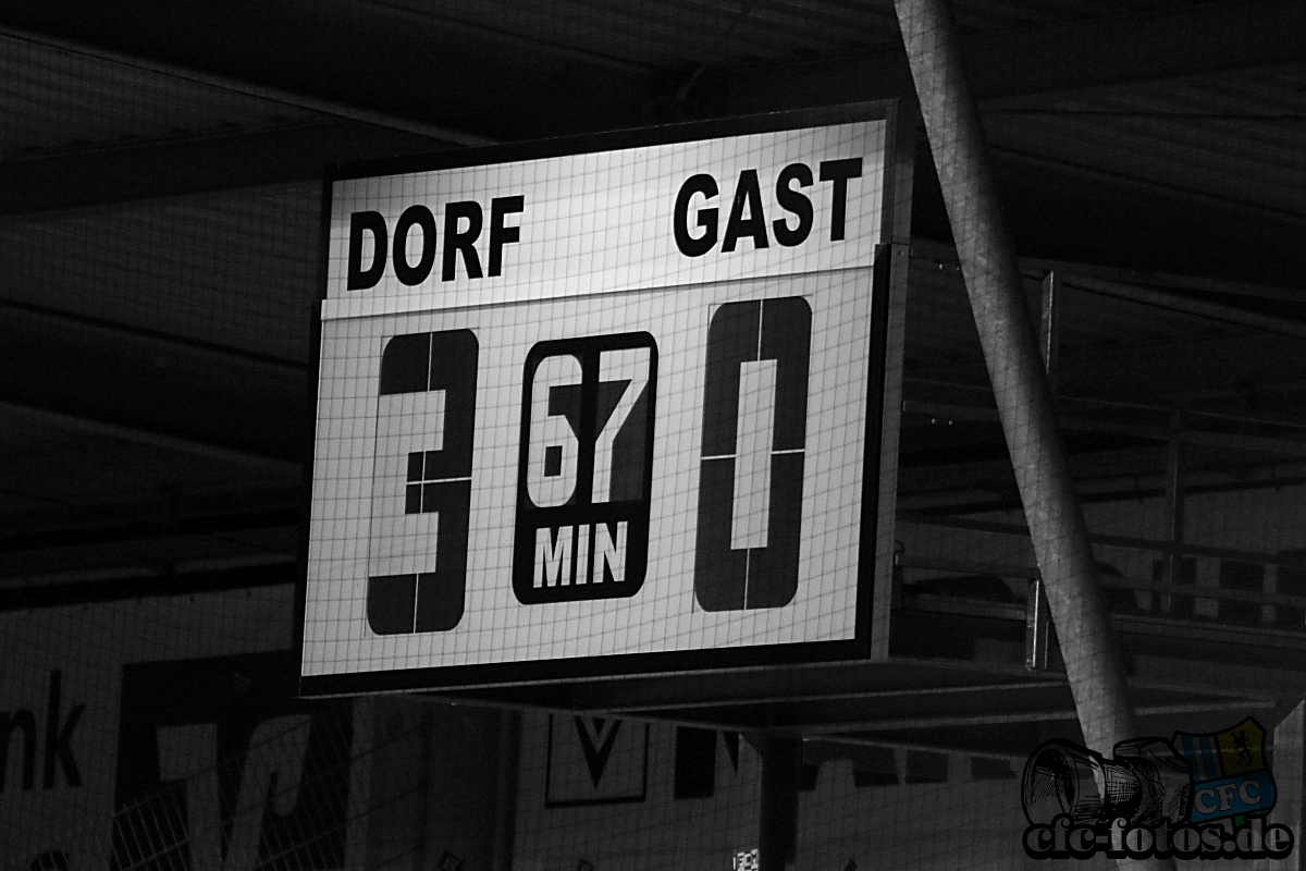 SG Sonnenhof Großaspach - Chemnitzer FC 3:1 (0:0)