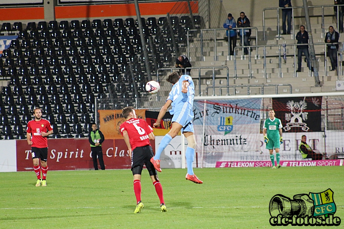 SG Sonnenhof Großaspach - Chemnitzer FC 3:1 (0:0)