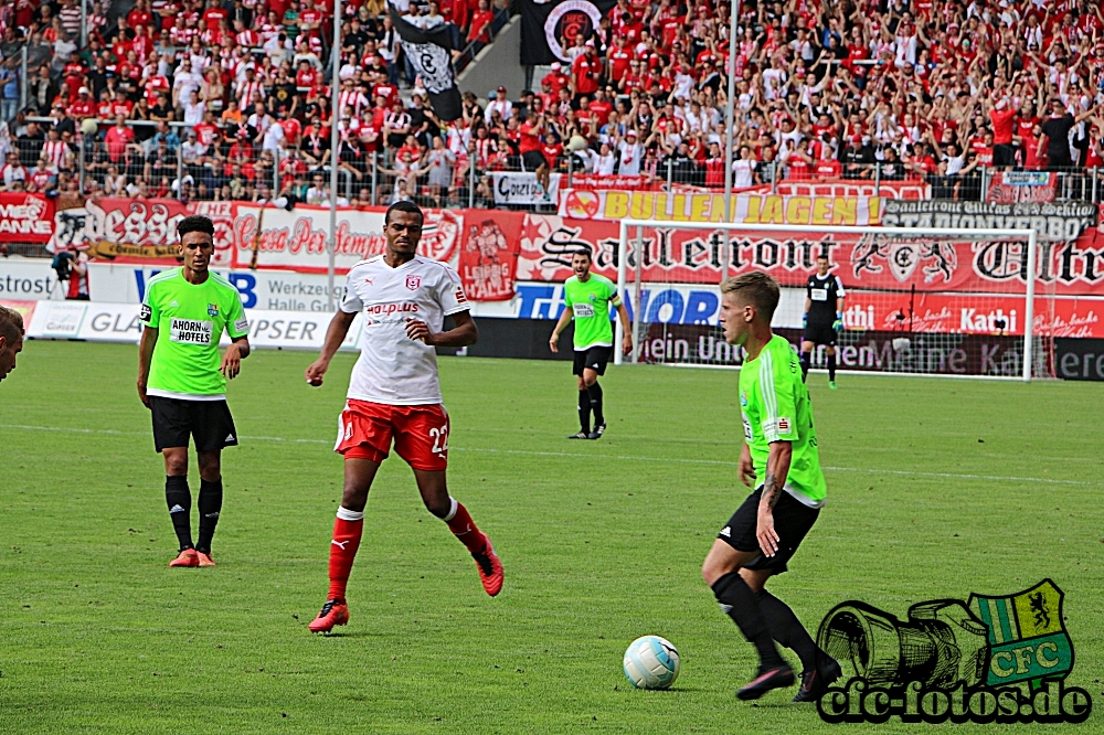 Hallescher FC - Chemnitzer FC 1:1 (1:0)