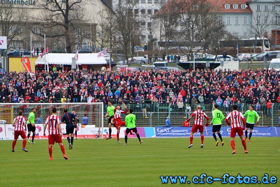 FC Rot-Wei Erfurt - Chemnitzer FC // 0:2 (0:0)