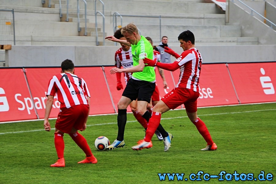 FC Rot-Wei Erfurt - Chemnitzer FC // 0:2 (0:0)