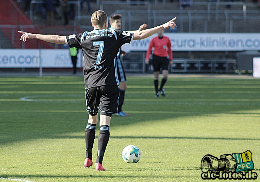 Karlsruher SC - Chemnitzer FC 2:0 (1:1)