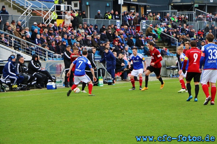 Holstein Kiel - Chemnitzer FC // 5:2 (4:1)