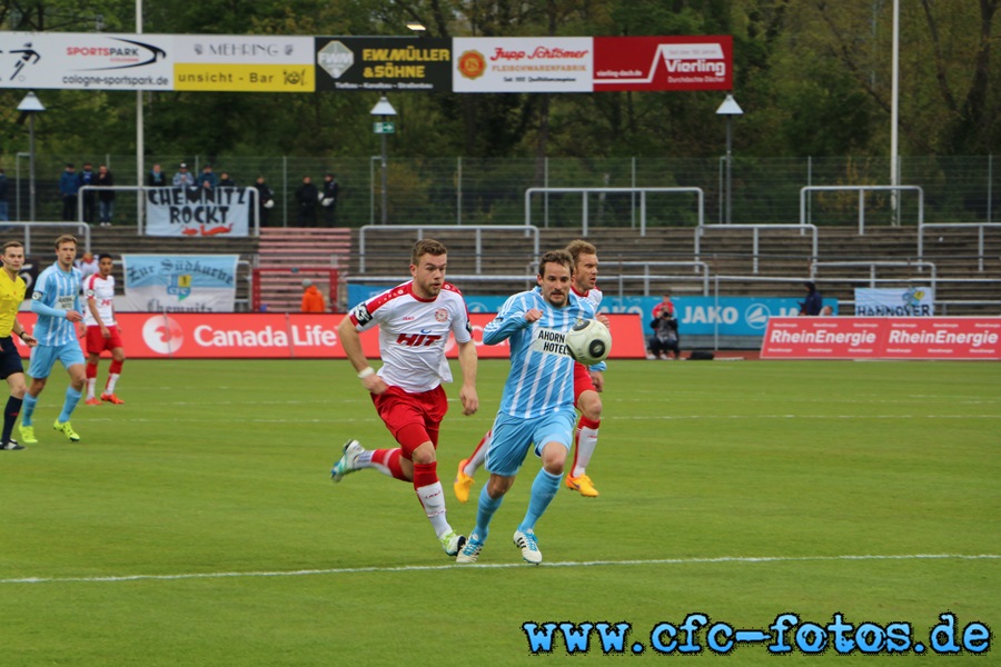 SC Fortuna Kln - Chemnitzer FC / 0:3 (0:1)