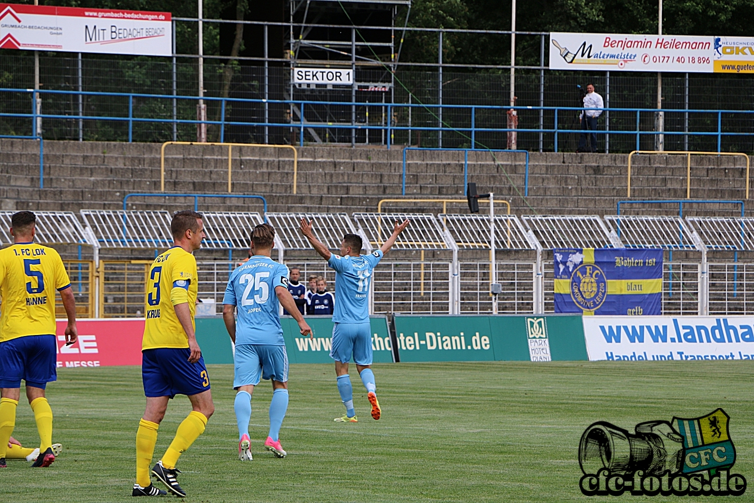 1.FC Lok Leipzig - Chemnitzer FC 1:2 (1:1)