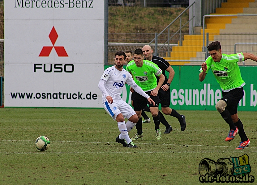 Sportfreunde Lotte - Chemnitzer FC 3:1 (2:0)
