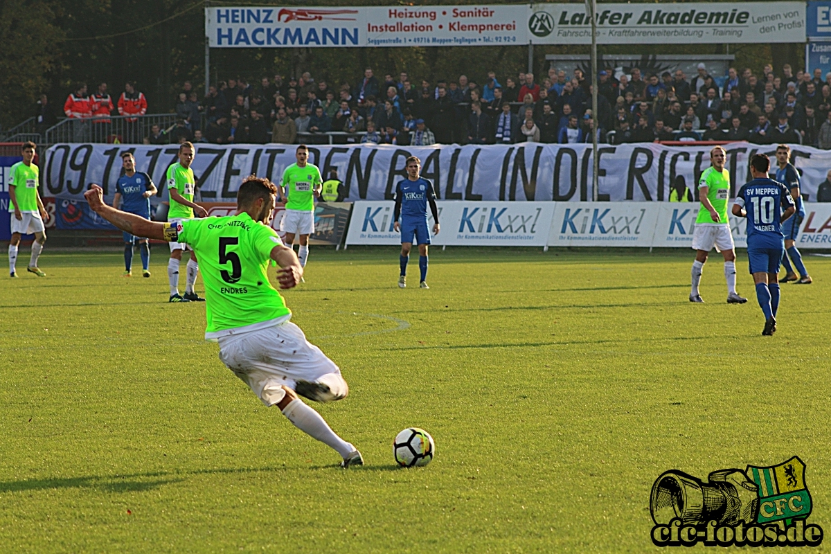 SV Meppen - Chemnitzer FC 3:2 (0:1)