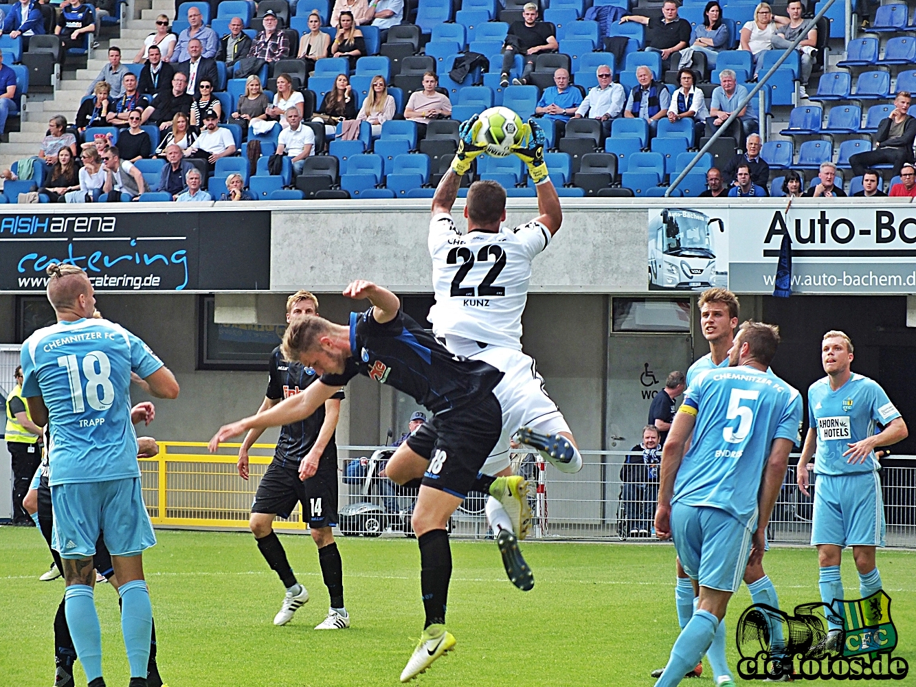 SC Paderborn 07 - Chemnitzer FC 3:2 (2:0)