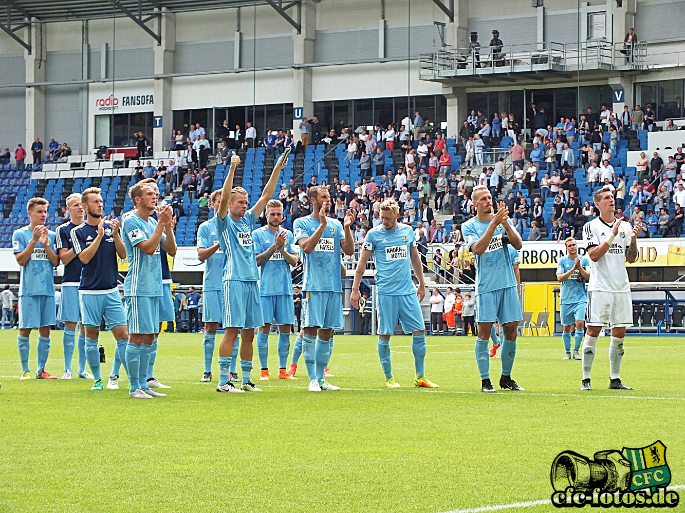 SC Paderborn 07 - Chemnitzer FC 3:2 (2:0)