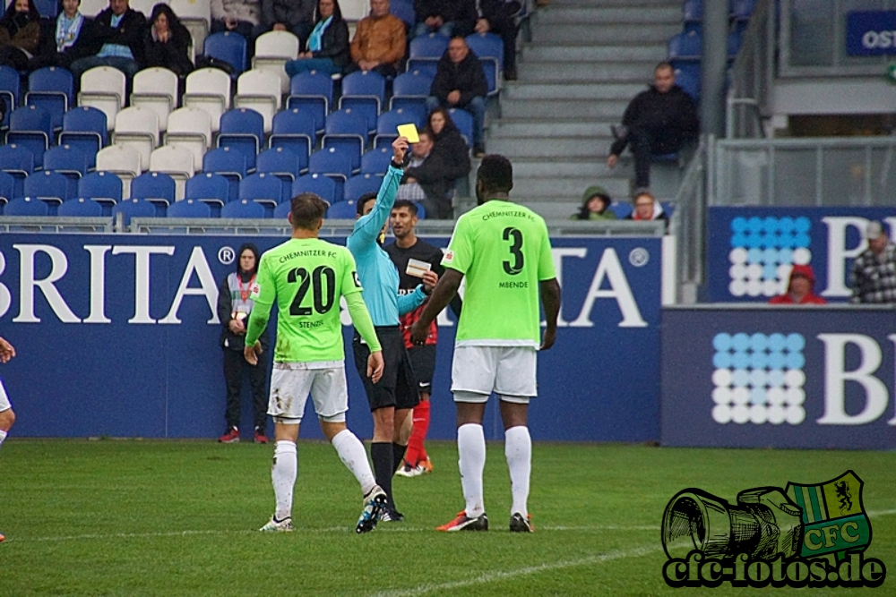 SV Wehen Wiesbaden - Chemnitzer FC 0:3 (0:2)