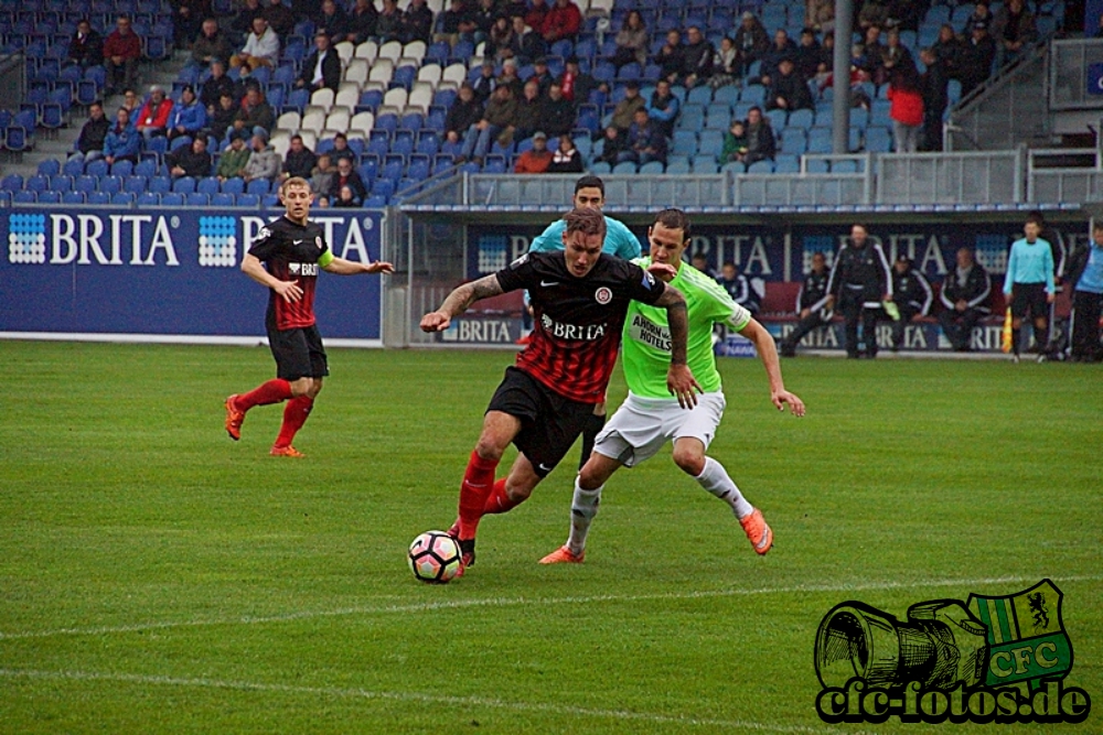 SV Wehen Wiesbaden - Chemnitzer FC 0:3 (0:2)