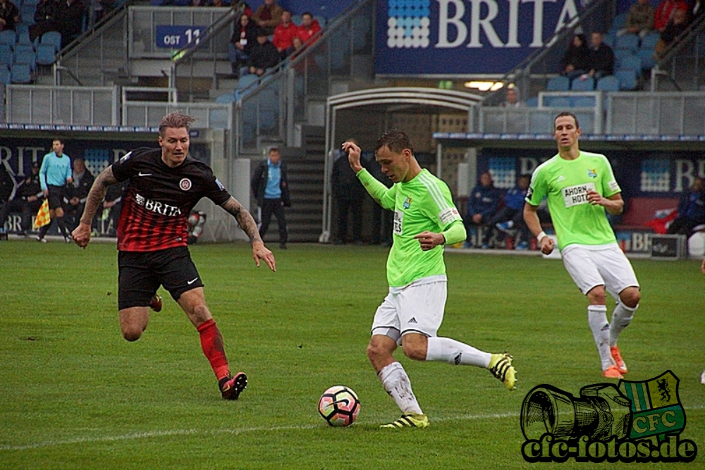 SV Wehen Wiesbaden - Chemnitzer FC 0:3 (0:2)