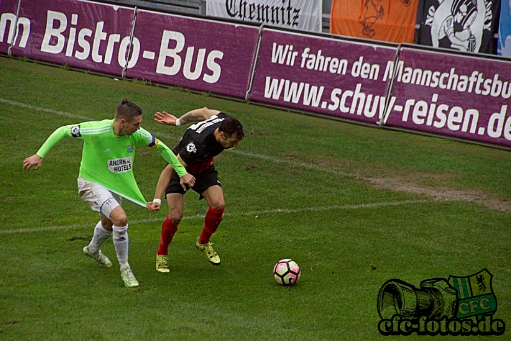 SV Wehen Wiesbaden - Chemnitzer FC 0:3 (0:2)