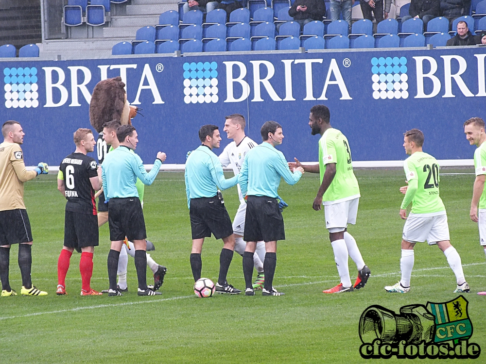 SV Wehen Wiesbaden - Chemnitzer FC 0:3 (0:2)