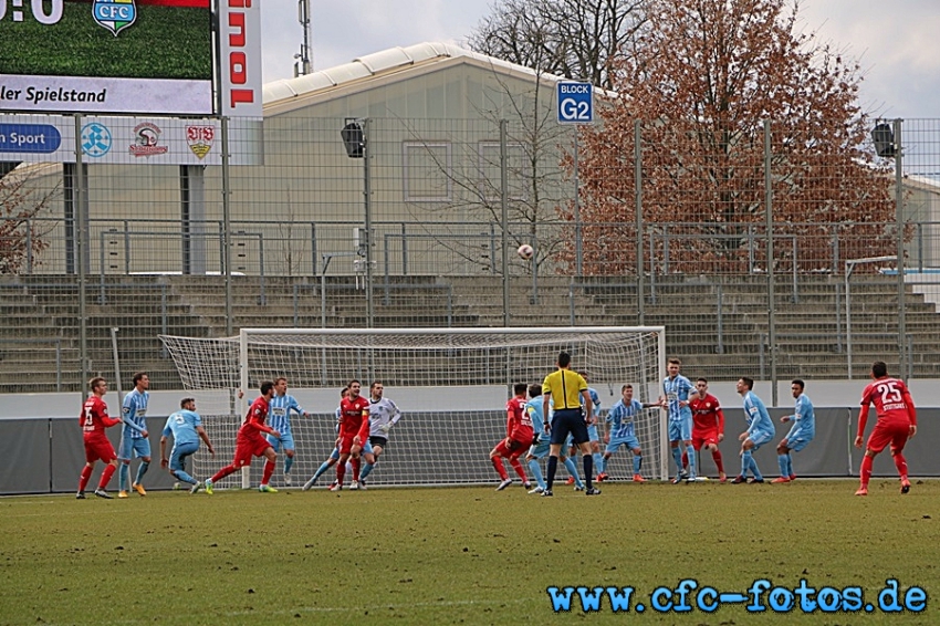 VfB Stuttgart II - Chemnitzer FC 1:1(0:0)