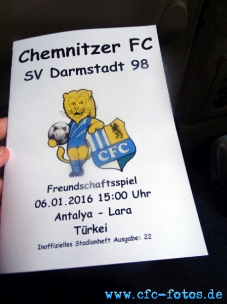 Chemitzer FC - SV Darmstadt 98